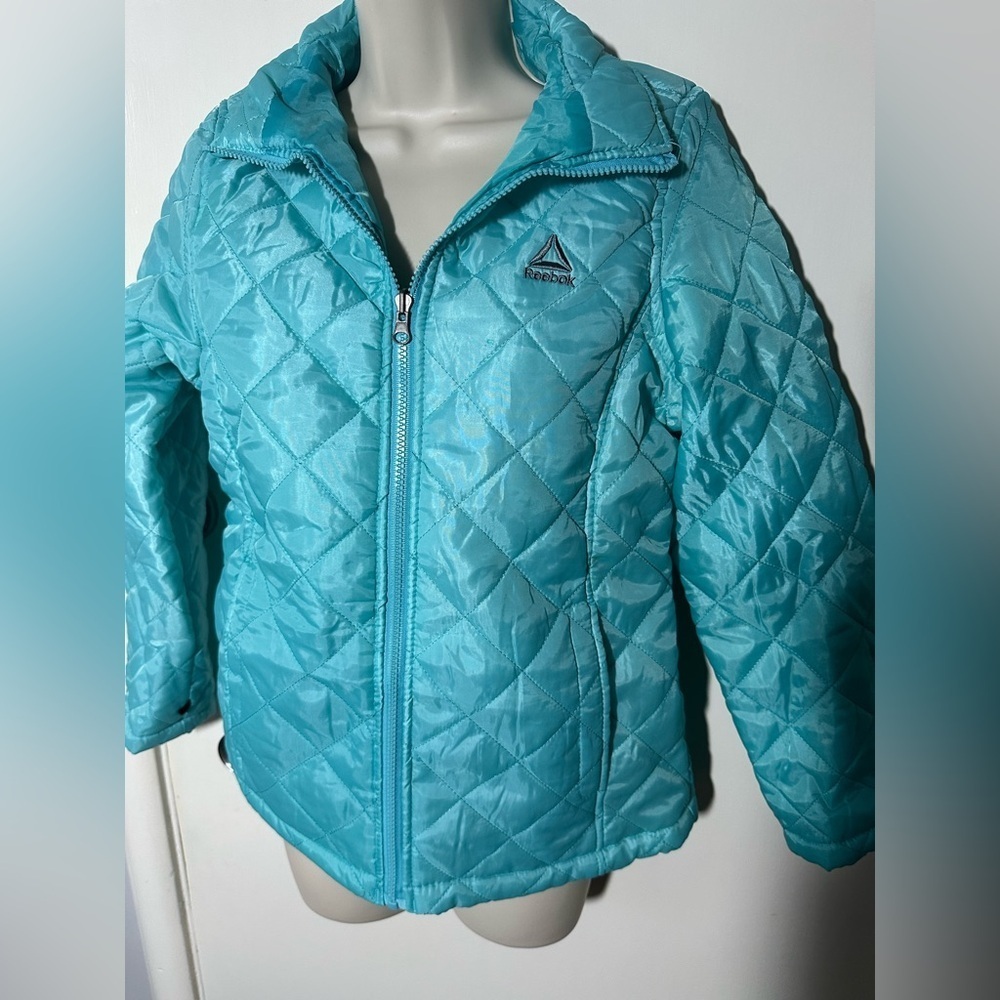 Reebok Kids Aqua Quilted Puffer Jacket